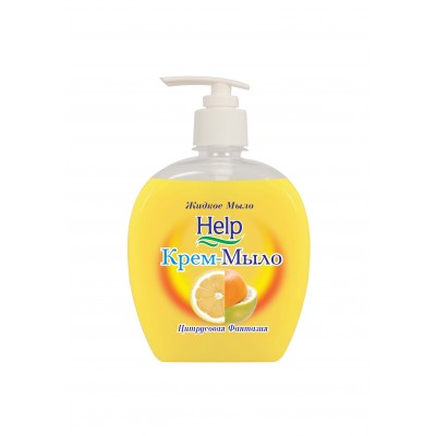 Жидкое мыло "Help" Цитрусовая фантазия 500 г с дозатором